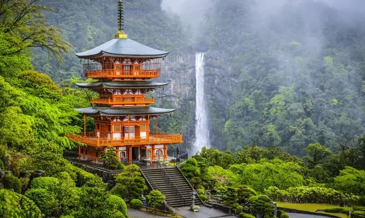 Mount Koya, Wakayama and Nachi Waterfall Tour