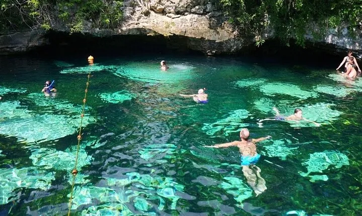 Private Snorkel Adventure! Akumal Reef + Cenote Swim