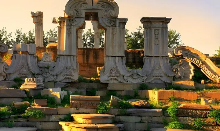 Beijing Old Summer Palace Yuan Ming Yuan Park Ticket