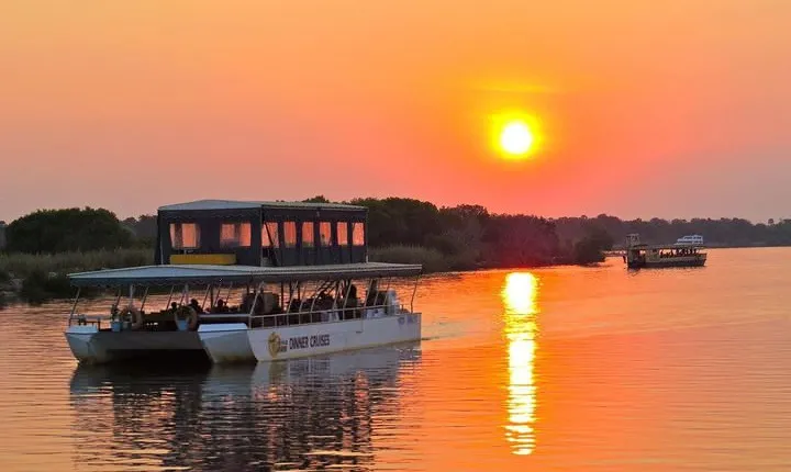 Dinner Cruise on the Zambezi River from Victoria Falls