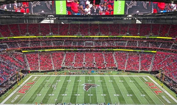 Atlanta Falcons Football Game at Mercedes Benz Stadium