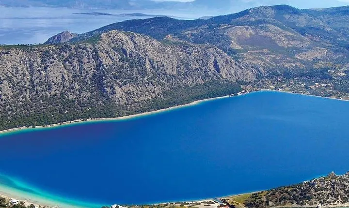 Ancient Corinth, Temple of Hera, Blue Lake full day private tour from Athens