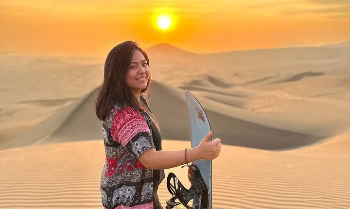SANDBOARDING EXPERIENCE in Lima ( Includes boots, bindings & Helment)