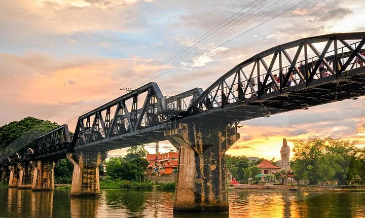 Bridge on the River Kwai and Thailand-Burma Railway Tour