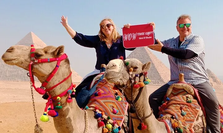 pyramids and Egyptian Museum Day tour -Car, tickets, guide, Lunch