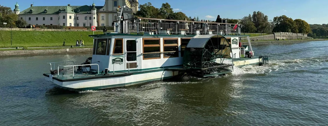 Sightseeing cruise on the Vistula river in Krakow