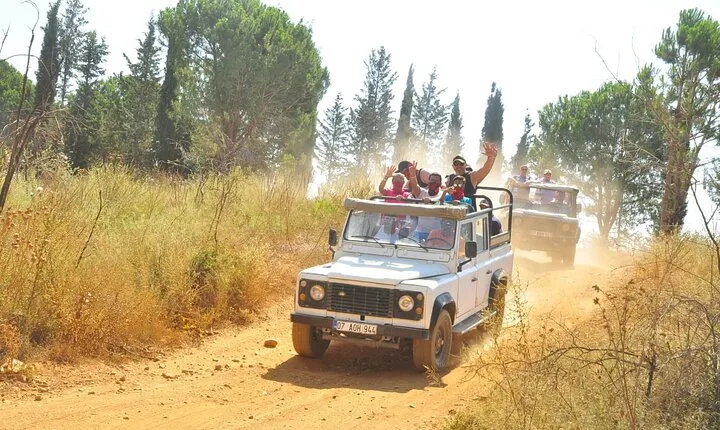 Manavgat Waterfall & Green Lake Jeep and Boat Tour