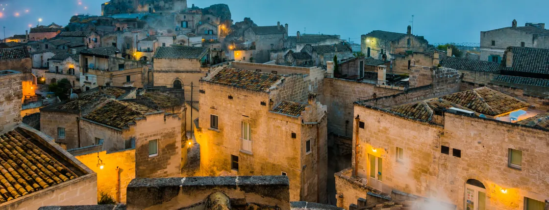 Interactive video guided tour of Matera