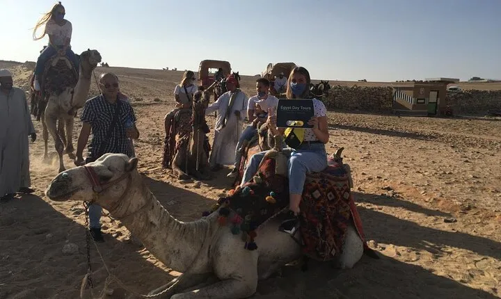 Tour to Giza Pyramids, Memphis & Sakkara with Lunch & Camel Ride
