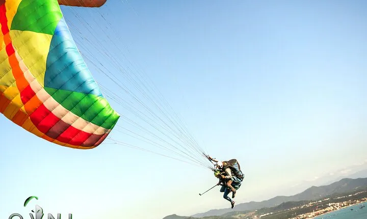 Paragliding flight with instructor in Florianópolis