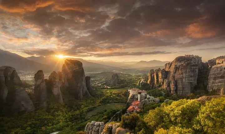 Sunset Meteora Private Photography Tour