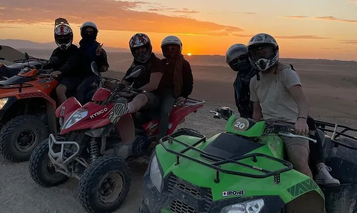 Agafay Desert, Quad Bike, Camel Ride & Dinner Show Full Package 