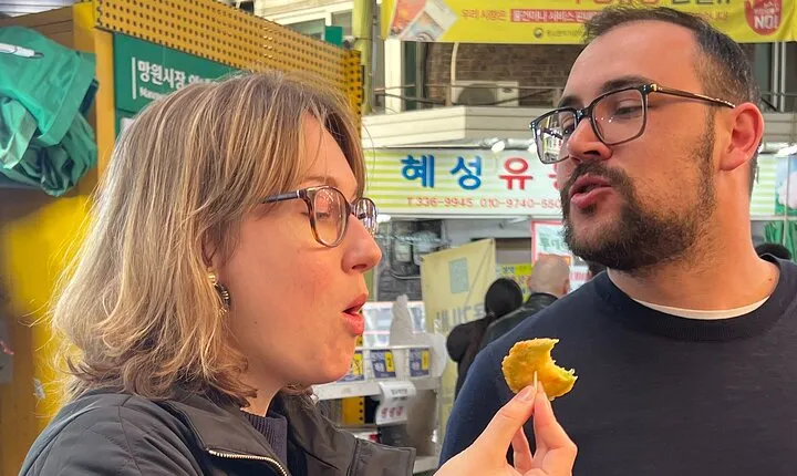 Mangwon Market Food tour By Locals; Cheap Eats to Fancy Feast