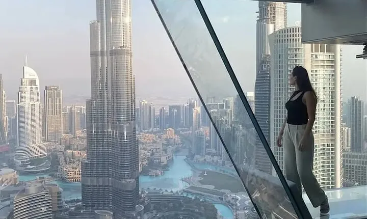 Sky Views Observatory Deck with Glass Slide Ride