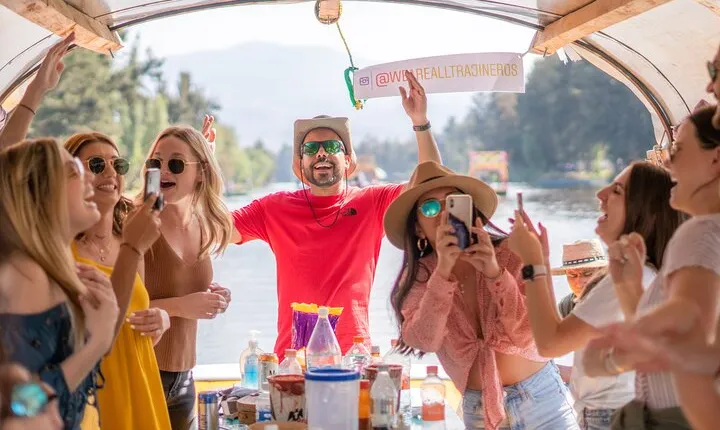 Xochimilco Magic: Tequila & Mezcal, 3hr boat adventure!