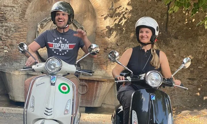 Self Drive Vespa Tour Rome Highlights Experience required