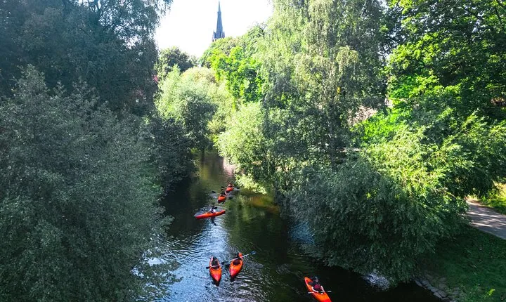 Akerselva River Kayak/Packraft Tour: Urban Adventure in Oslo