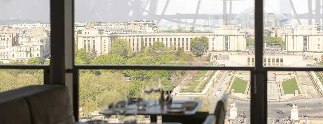Eiffel Tower lunch at Madame Brasserie