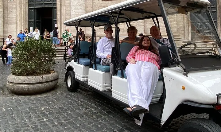 Golf Car Tour Rome Baroque