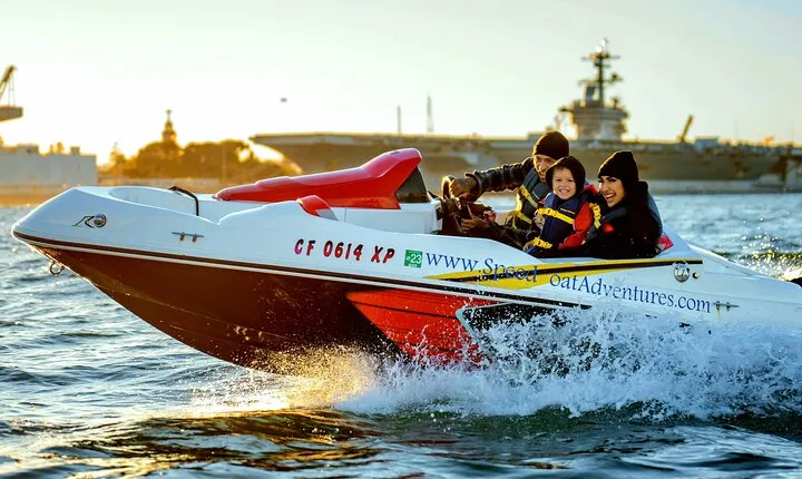 San Diego Harbor Speed Boat Adventure