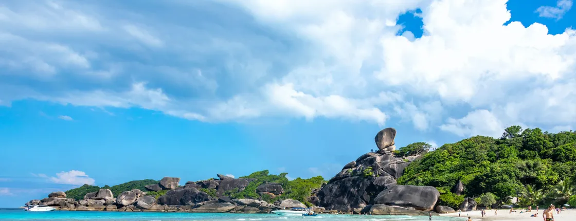 Full-day Similan Islands Tour by speedboat from Khao Lak