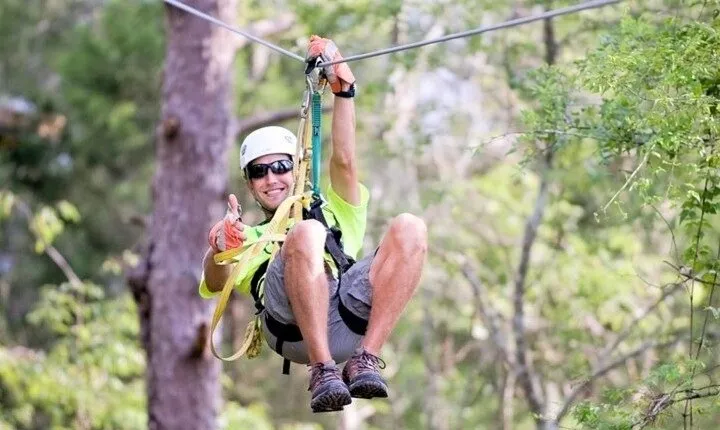1-Hour "Sky High" Zip Line Adventure Tour with 3 Zip Line Flights Included