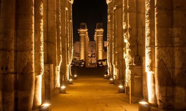 "Luxor Temple Unveiled: Exclusive Night Tour with Expert Guide"