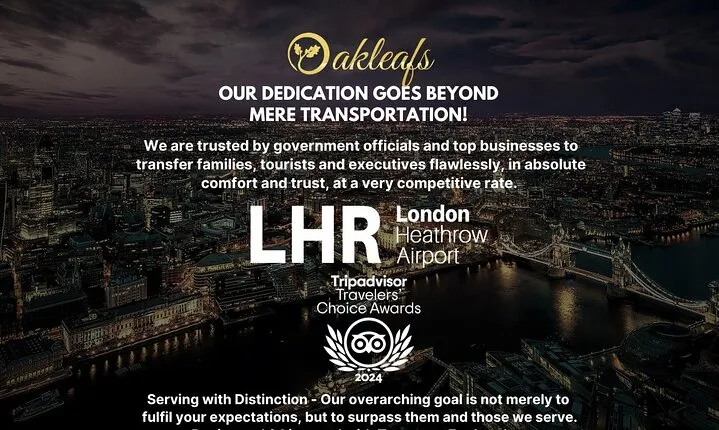Heathrow Airport Transfer To & From Central London - Meet & Greet