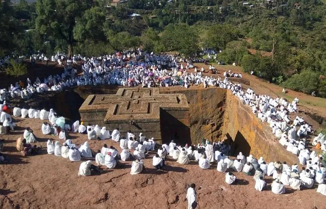 Visiting Lalibela Churches