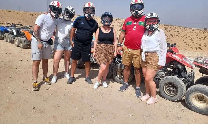 Quad Bike and Camel Ride with Lunch in Agafay Desert