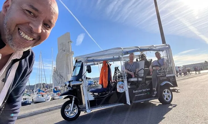 2 hours Tuk Tuk Tour of the Beautiful Belém District! must do while in Lisbon!