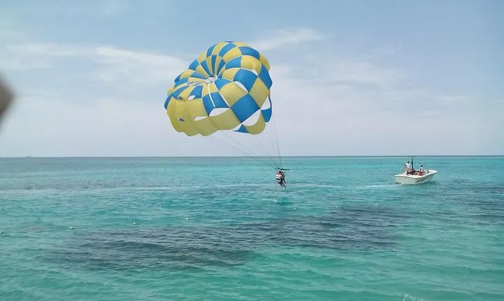 Parasailing Snorkeling and Glass Boat Adventure in Negril
