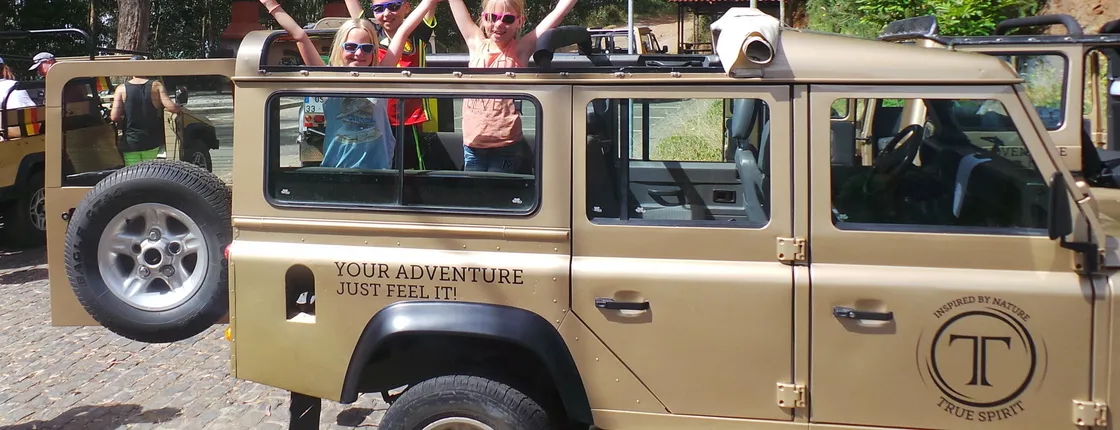 Madeira east or west private half-day jeep tour