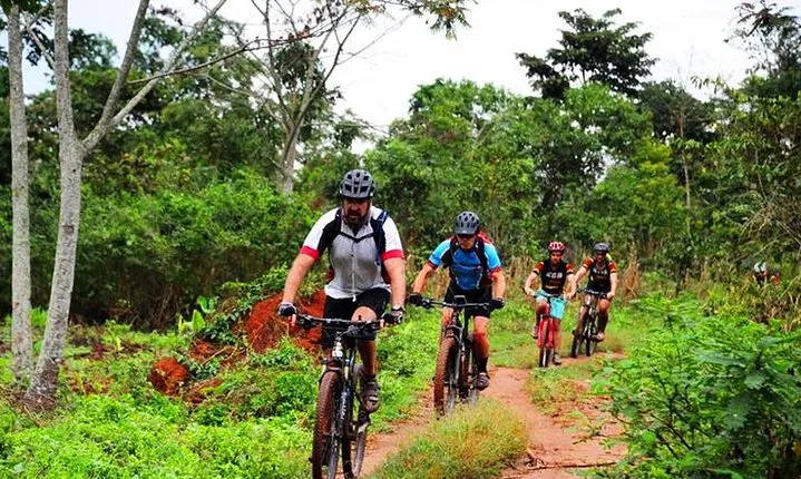 Lake Victoria Island Cycling Tour from Kampala