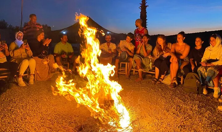 Magical Agafay Desert Dinner & Fire Show Experience