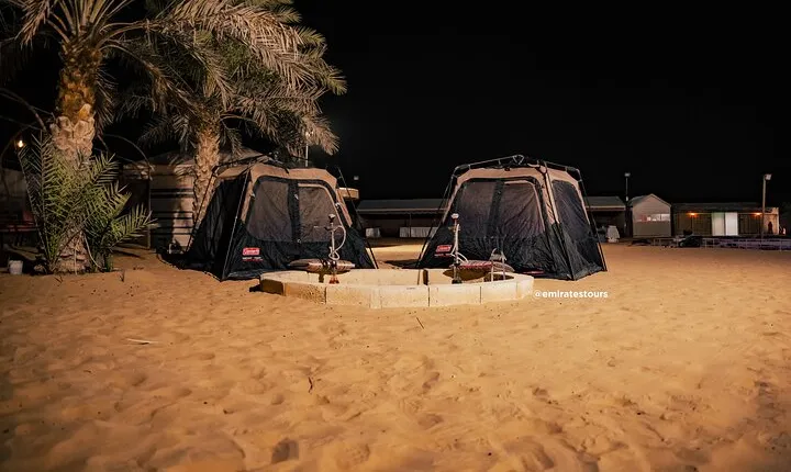 Overnight Desert Safari with BBQ Dinner & Breakfast Abu Dhabi