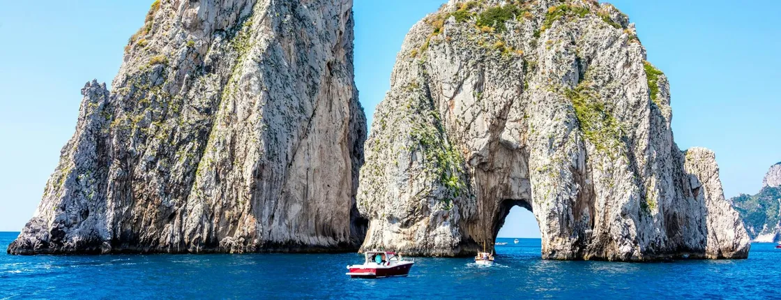 Capri small boat experience from Sorrento