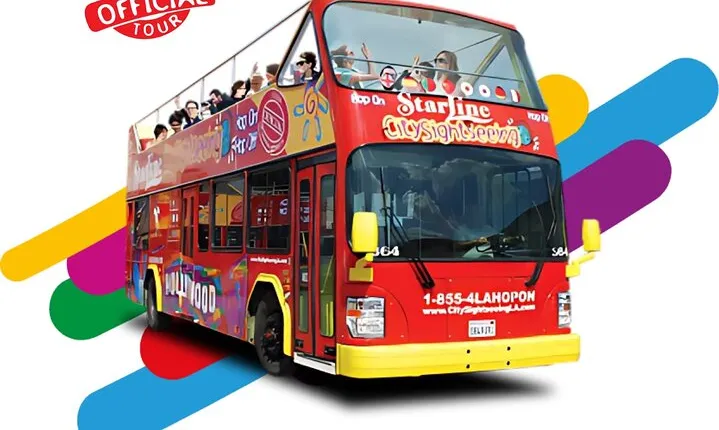 Los Angeles: City Sightseeing Hop-On Hop-Off with 4 Routes