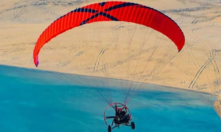 Experience Qatar's Exclusive Skybound Paratrike Adventure