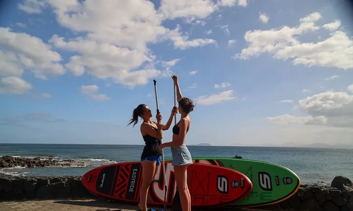 Stand Up Paddle Las Palmas Beginner Lesson