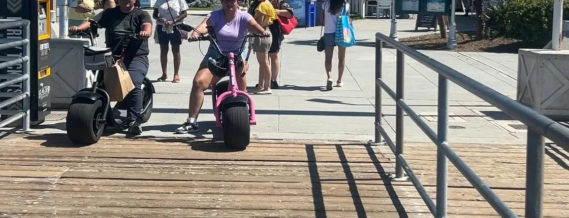 3-hour Coronado Island electric scooter tour