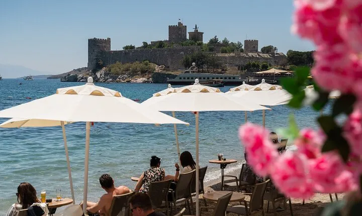 Ferry Ride to Bodrum in Turkey