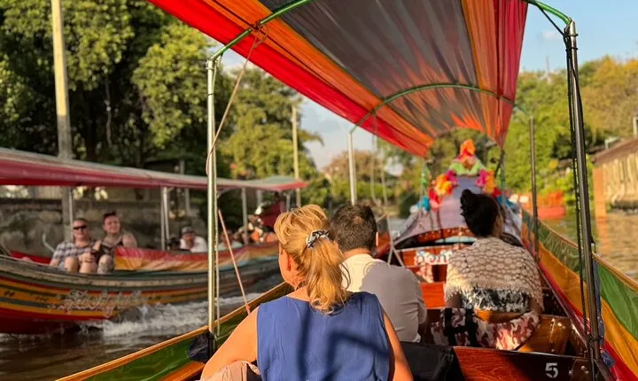 Bangkok 3-in-1 Adventure: Boat Ride, TukTuk & Street Food Feast