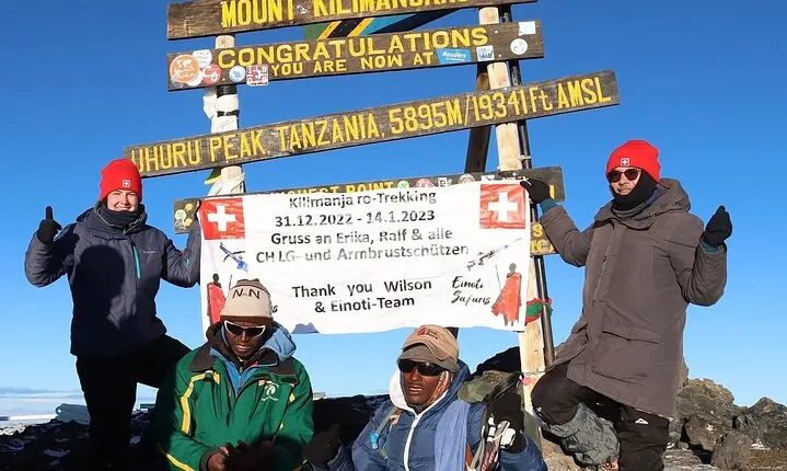 8-Days Private Lemosho Hiking Tour Kilimanjaro in Tanzania