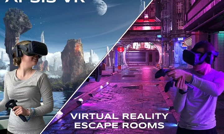 Virtual Reality Escape Room or Arcade Games at Apsis VR