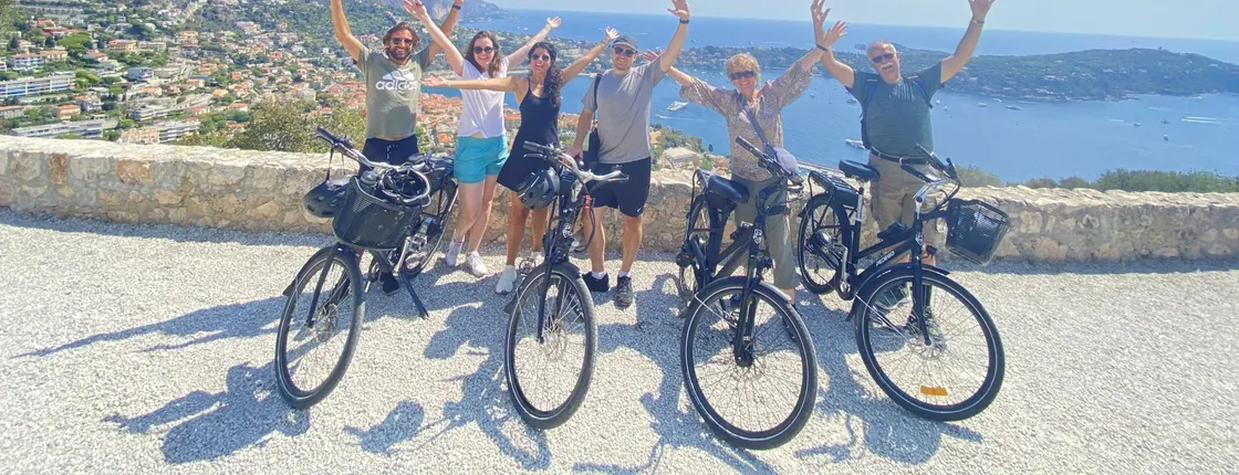 Panoramic e-bike tour from Nice to Villefranche-sur-Mer