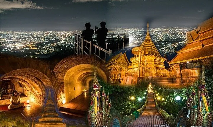 Twilight Temples Doi Suthep and Wat Umong Evening Cultural Tour