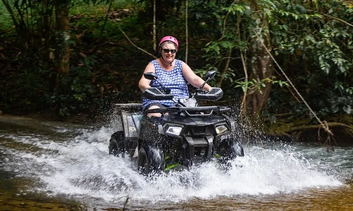 Twilight Adventure: 1-hour ATV Quad & Dinner Delights