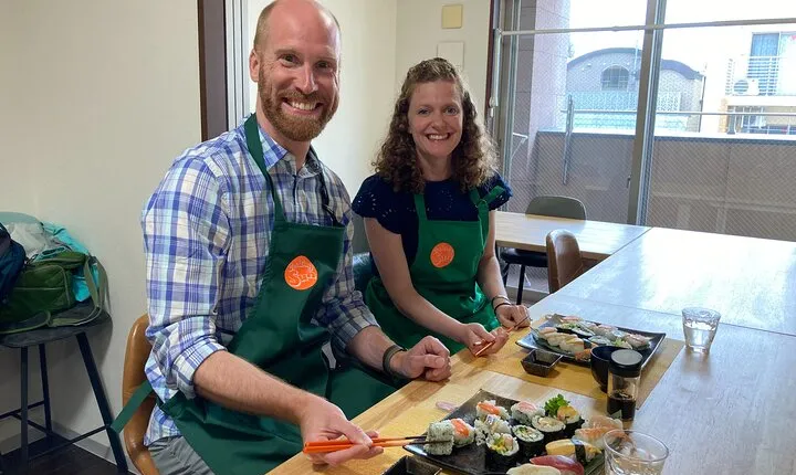 Sushi Class in Osaka Dotonbori