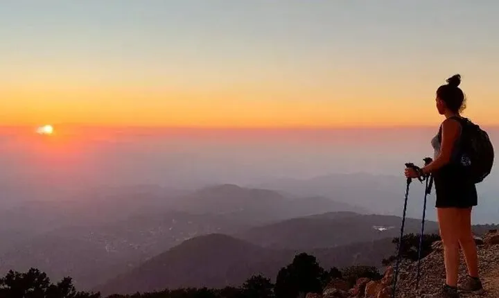 Hiking Adventure Through Mountain Trails in Limassol